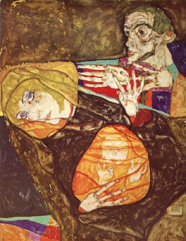 Egon Schiele Holy Family